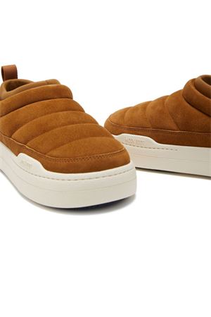 Park Soft Brown Suede Sneaker MOON BOOT | 80D2470020.M008